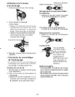 Предварительный просмотр 25 страницы Panasonic EYFEA1N2S Operating Instructions Manual