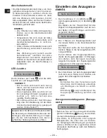 Preview for 24 page of Panasonic EYFGA1A Operating Instructions Manual