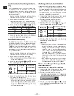 Preview for 26 page of Panasonic EYFGA1A Operating Instructions Manual