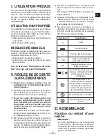 Preview for 33 page of Panasonic EYFGA1A Operating Instructions Manual