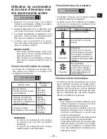 Preview for 35 page of Panasonic EYFGA1A Operating Instructions Manual