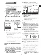 Preview for 37 page of Panasonic EYFGA1A Operating Instructions Manual