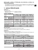 Preview for 43 page of Panasonic EYFGA1A Operating Instructions Manual