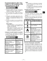Preview for 71 page of Panasonic EYFGA1A Operating Instructions Manual