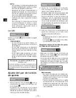 Preview for 72 page of Panasonic EYFGA1A Operating Instructions Manual