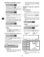 Preview for 118 page of Panasonic EYFGA1A Operating Instructions Manual