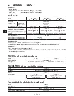 Preview for 124 page of Panasonic EYFGA1A Operating Instructions Manual