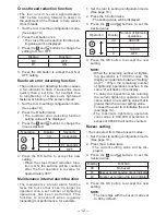 Preview for 12 page of Panasonic EYFGA1N Operating Instructions Manual