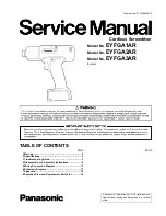 Panasonic EYFGA2AR Service Manual preview