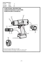 Preview for 2 page of Panasonic EYFGB1N Operating Instructions Manual