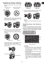 Preview for 9 page of Panasonic EYFGB1N Operating Instructions Manual