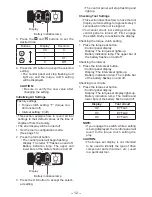 Preview for 12 page of Panasonic EYFLA3J - DRILL - MULTI LANGUAGE Operating Instructions Manual