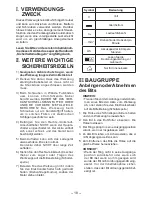 Preview for 18 page of Panasonic EYFLA3J - DRILL - MULTI LANGUAGE Operating Instructions Manual