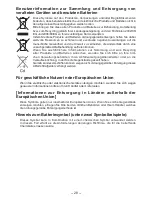 Preview for 28 page of Panasonic EYFLA3J - DRILL - MULTI LANGUAGE Operating Instructions Manual