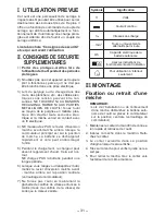 Preview for 31 page of Panasonic EYFLA3J - DRILL - MULTI LANGUAGE Operating Instructions Manual