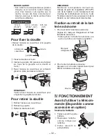 Preview for 32 page of Panasonic EYFLA3J - DRILL - MULTI LANGUAGE Operating Instructions Manual