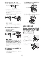 Preview for 58 page of Panasonic EYFLA3J - DRILL - MULTI LANGUAGE Operating Instructions Manual