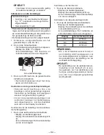 Preview for 64 page of Panasonic EYFLA3J - DRILL - MULTI LANGUAGE Operating Instructions Manual