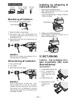 Preview for 84 page of Panasonic EYFLA3J - DRILL - MULTI LANGUAGE Operating Instructions Manual