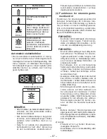 Preview for 87 page of Panasonic EYFLA3J - DRILL - MULTI LANGUAGE Operating Instructions Manual