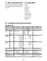 Preview for 94 page of Panasonic EYFLA3J - DRILL - MULTI LANGUAGE Operating Instructions Manual