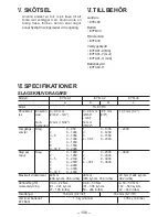 Preview for 106 page of Panasonic EYFLA3J - DRILL - MULTI LANGUAGE Operating Instructions Manual