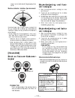 Preview for 110 page of Panasonic EYFLA3J - DRILL - MULTI LANGUAGE Operating Instructions Manual