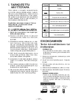 Preview for 120 page of Panasonic EYFLA3J - DRILL - MULTI LANGUAGE Operating Instructions Manual