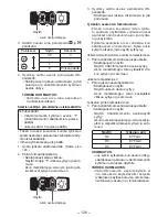 Preview for 126 page of Panasonic EYFLA3J - DRILL - MULTI LANGUAGE Operating Instructions Manual