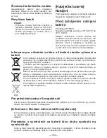 Preview for 164 page of Panasonic EYFLA3J - DRILL - MULTI LANGUAGE Operating Instructions Manual