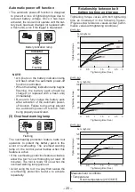 Предварительный просмотр 20 страницы Panasonic EYFLB1A Operating Instructions Manual