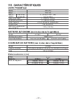 Preview for 22 page of Panasonic EYFLC1A Operating Instructions Manual