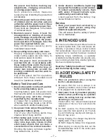 Preview for 7 page of Panasonic EYFPA1J Operating Instructions Manual