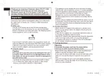 Предварительный просмотр 2 страницы Panasonic EZ-LF71 Operating Instructions Manual