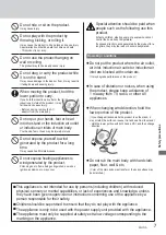 Preview for 7 page of Panasonic F-25UGA Operating Instructions Manual