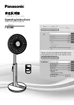 Panasonic F-30SMH Operating Instructions Manual preview