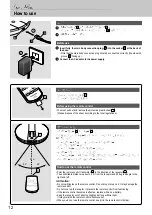 Предварительный просмотр 12 страницы Panasonic F-30SMH Operating Instructions Manual