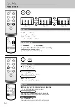 Предварительный просмотр 14 страницы Panasonic F-30SMH Operating Instructions Manual