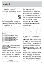 Preview for 27 page of Panasonic F-48DGL Application Instructions