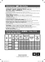 Preview for 16 page of Panasonic F-48MZ2 Operating And Installation Instructions