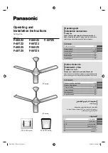 Panasonic F-48TZ2 Operating And Installation Instructions предпросмотр