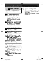 Предварительный просмотр 5 страницы Panasonic F-48XZ2 Operating And Installation Instructions