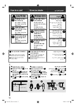 Предварительный просмотр 14 страницы Panasonic F-48XZ2 Operating And Installation Instructions