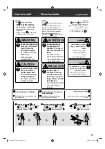 Предварительный просмотр 15 страницы Panasonic F-48XZ2 Operating And Installation Instructions