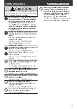 Preview for 3 page of Panasonic F-56XPG Operating And Installation Instructions