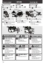 Preview for 12 page of Panasonic F-56XPG Operating And Installation Instructions