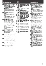 Preview for 19 page of Panasonic F-56XPG Operating And Installation Instructions