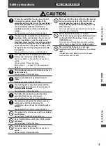 Preview for 3 page of Panasonic F-60FEN Operating And Installation Instructions