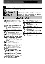 Preview for 6 page of Panasonic F-60FEN Operating And Installation Instructions