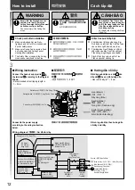 Preview for 12 page of Panasonic F-60FEN Operating And Installation Instructions